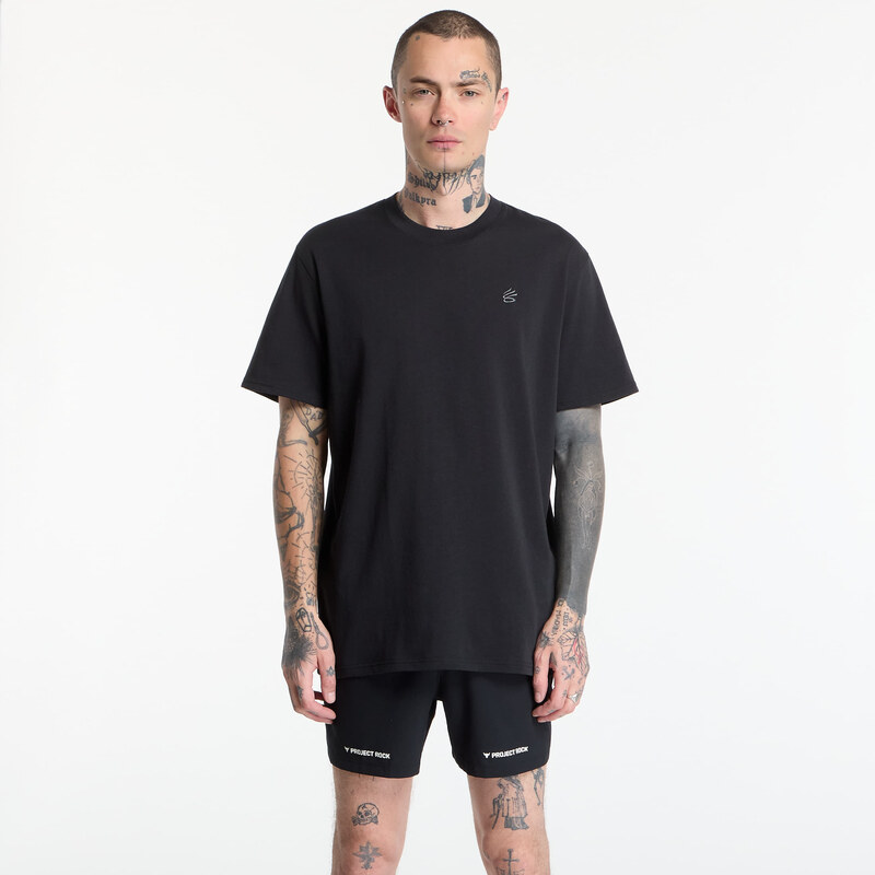 Tričko Under Armour Curry LC Logo Tee Black L