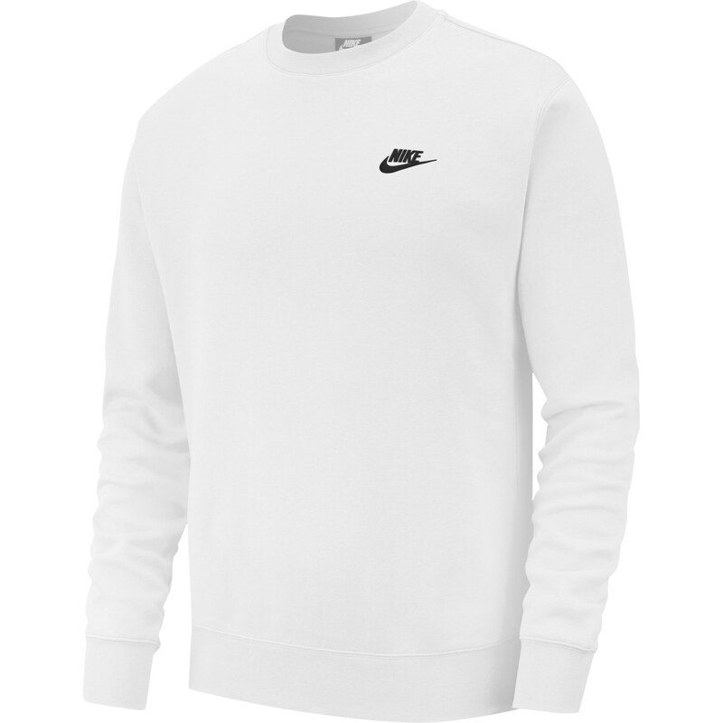 Pánská mikina přes hlavu Nike SPORTSWEAR CLUB bílá BV2662-100
