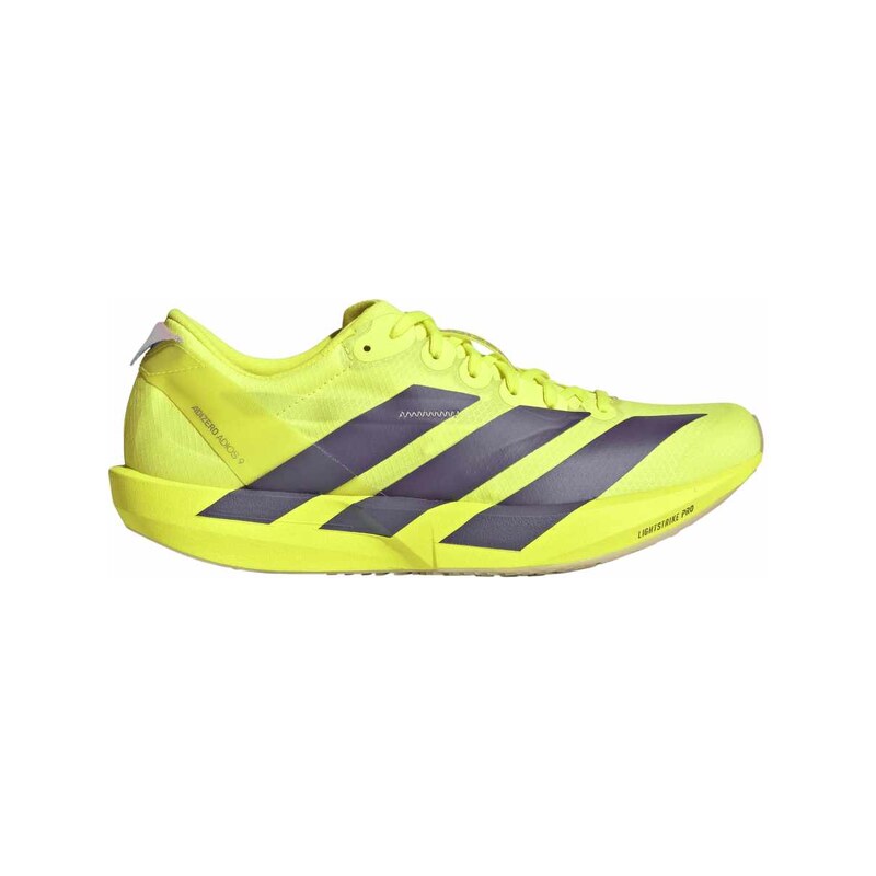 Dámské běžecké boty adidas ADIZERO ADIOS 9 W žluté JQ0778