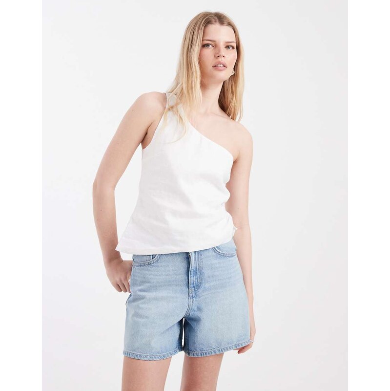 Cotton On 90s denim short in laurel blue 115468414