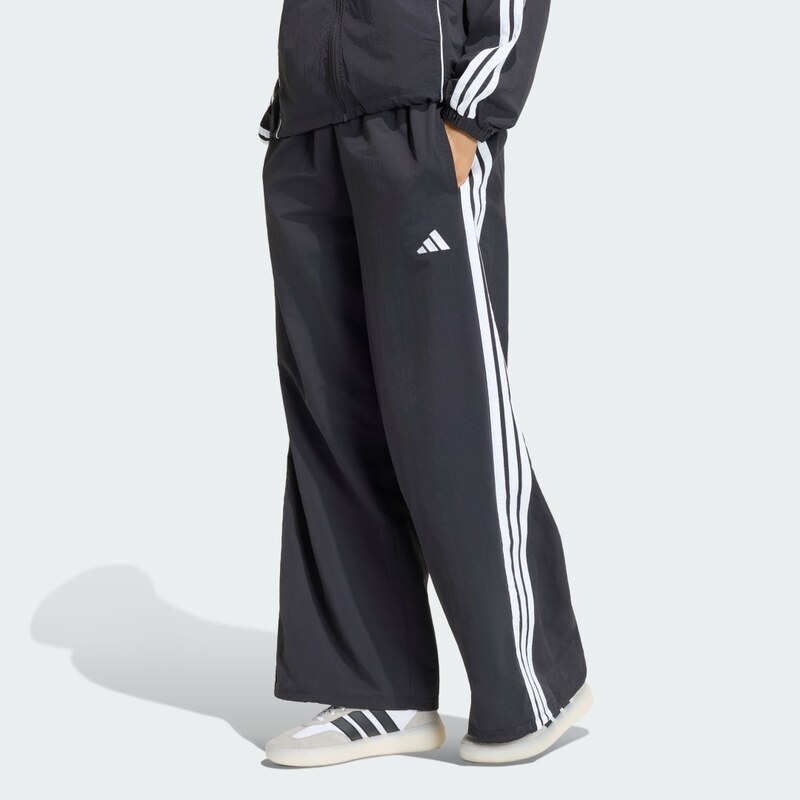 Adidas Sportovní kalhoty Iconic Woven Wide Leg with Bunjees