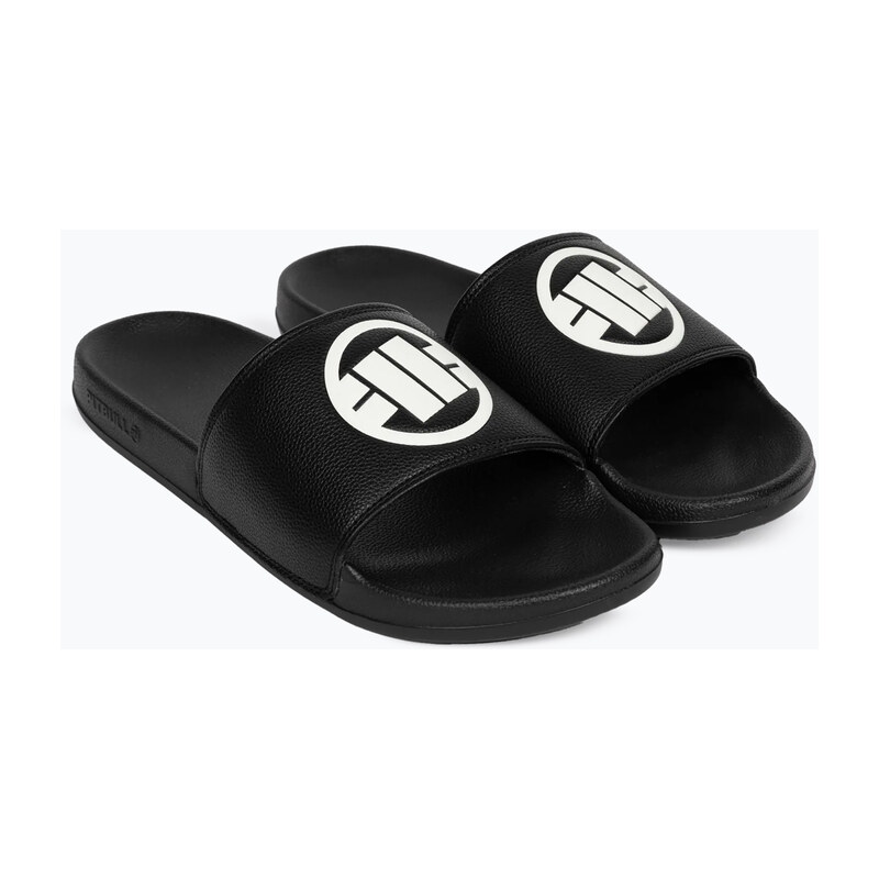 Pánské nazouváky Pitbull Logo black