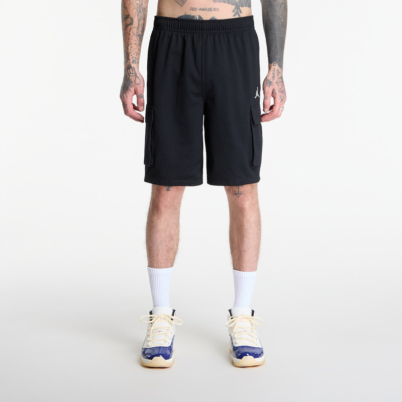 Šortky Jordan Brooklyn Mens Festival Cargo Shorts Black/ Pale