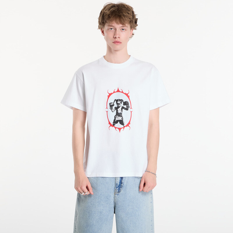 Tričko Patta Boxing T-Shirt UNISEX White XS