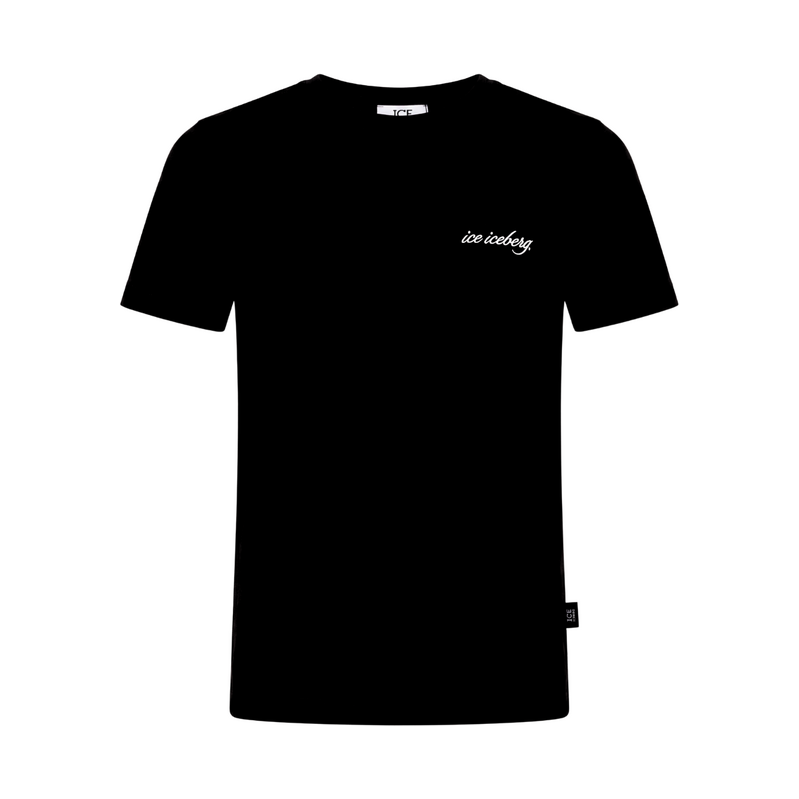 ICEBERG Detail Logo Black tričko 115482541