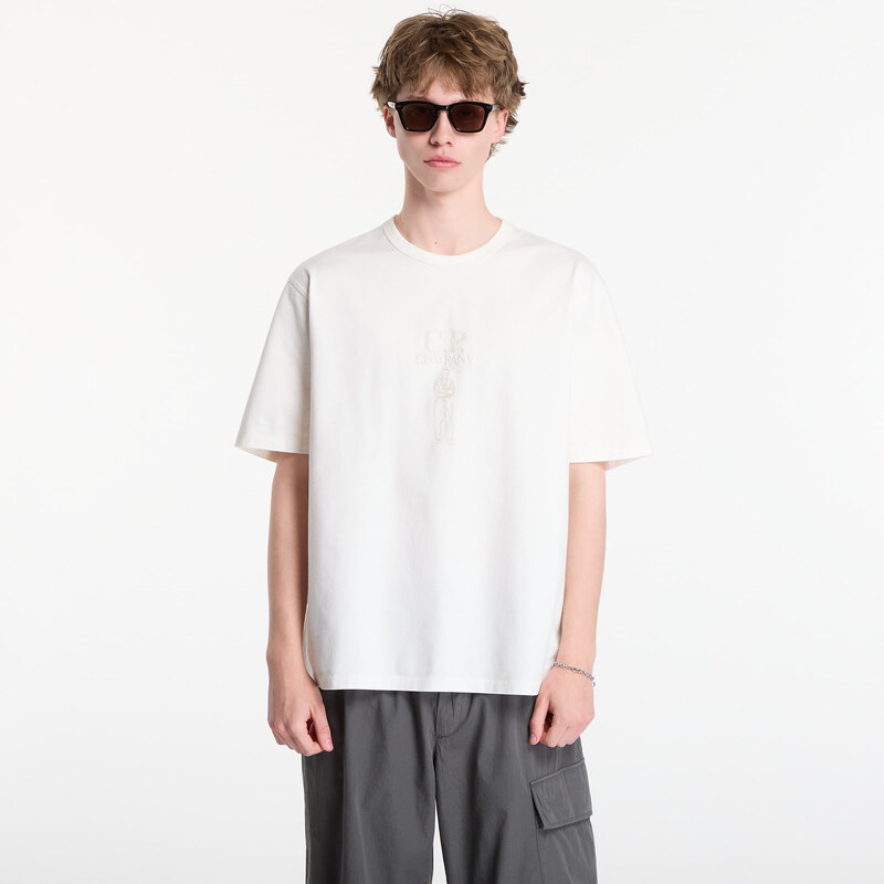Tričko C.P. Company Mercerized Jersey 30/2 Twisted Short Sleeve