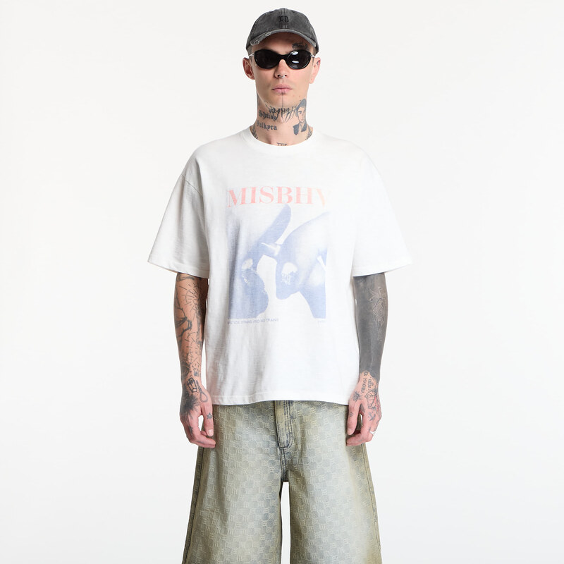 Tričko MISBHV Lip Stick T-Shirt UNISEX Off White L