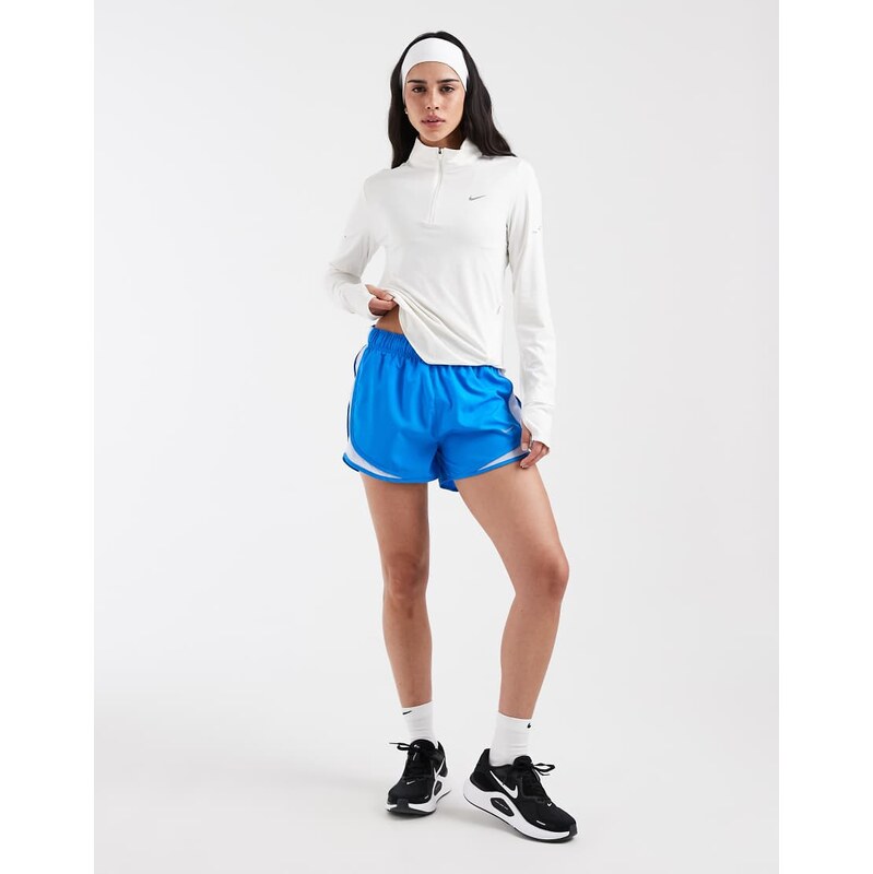 Nike Running Tempo Dri-FIT mid rise 3 inch shorts in blue