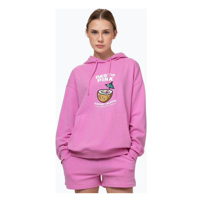 Dámská mikina Pitbull Rest In Pink Hooded ice pink