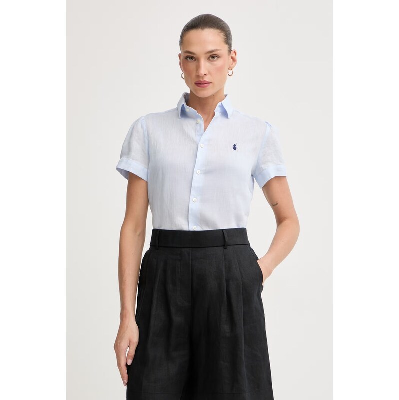 Polo Ralph Lauren košile dámská lněná PD LINEN-WVN-SHIRT