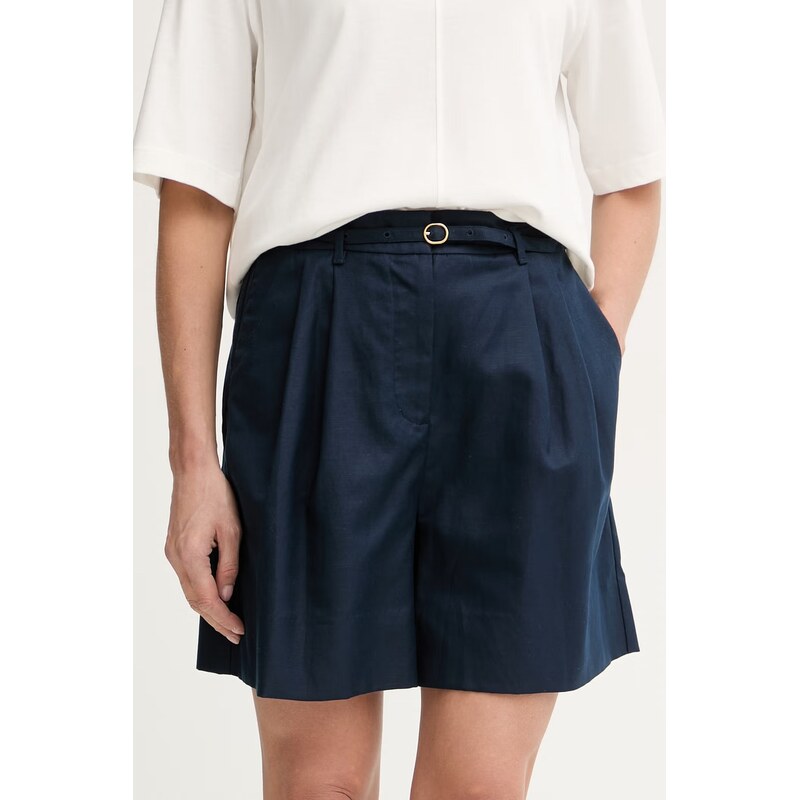 Tommy Hilfiger šortky dámské se lnem 115485051