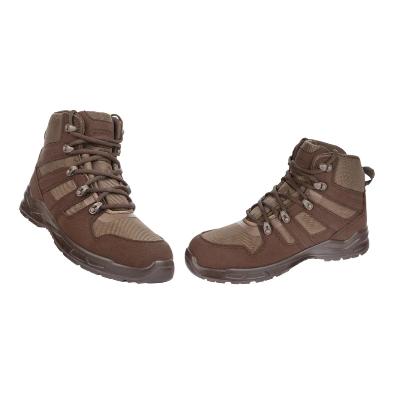 BENNON CONDOR O2 NM BROWN HIGH - Kotníková pracovní obuv - hnědá 115486250