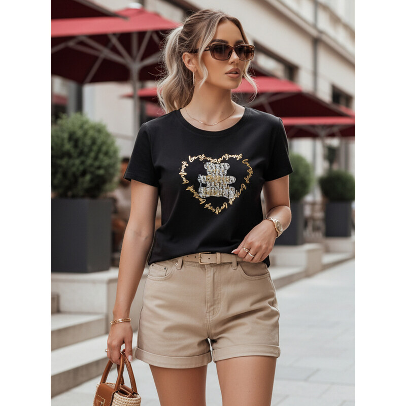 Dámské tričko TEDDYCAP Dstreet RY2745