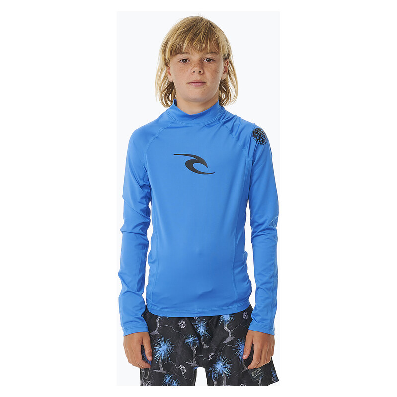 Dětské plavecké tričko s dlouhým rukávem Rip Curl Waves Upf blue