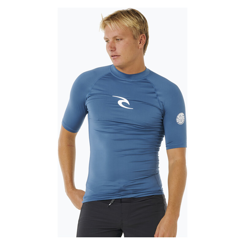 Pánské tričko na plavání Rip Curl Waves Upf Perf bluefin