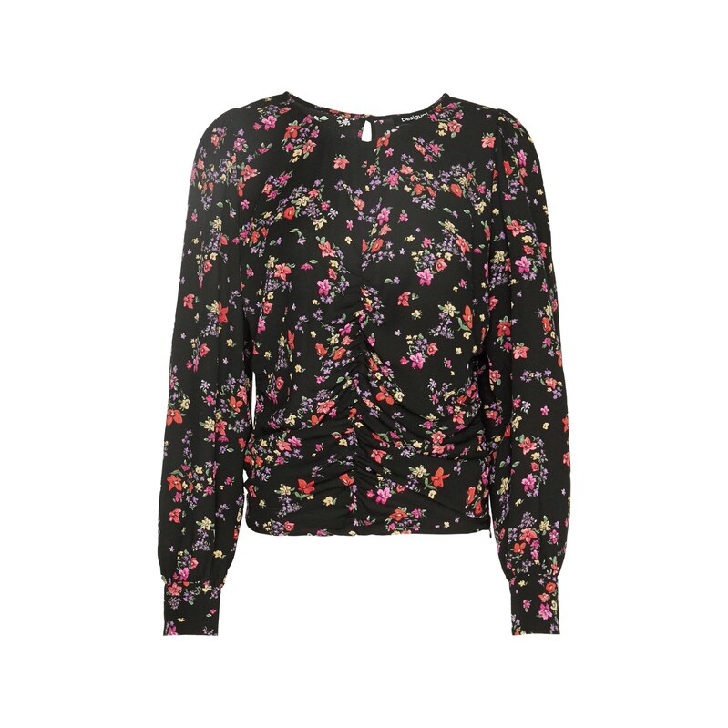 Desigual Halenka PETER zelená / fialová / červená / černá 115489487