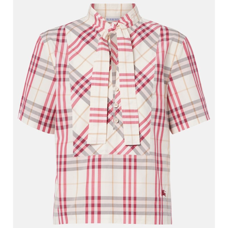 Burberry Olea Burberry Check cotton blouse