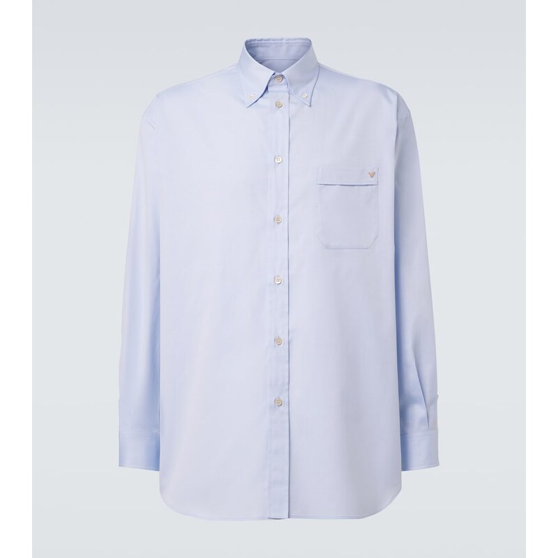 Valentino VGold cotton Oxford shirt