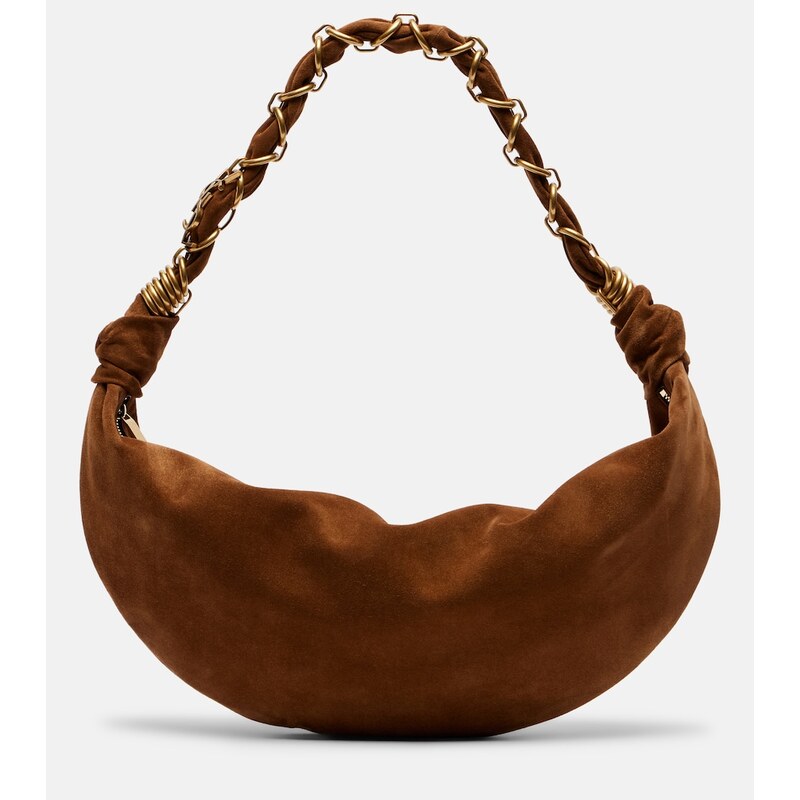 Saint Laurent Amalia Small suede shoulder bag