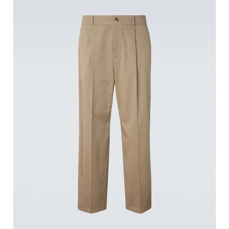Valentino Cotton straight pants