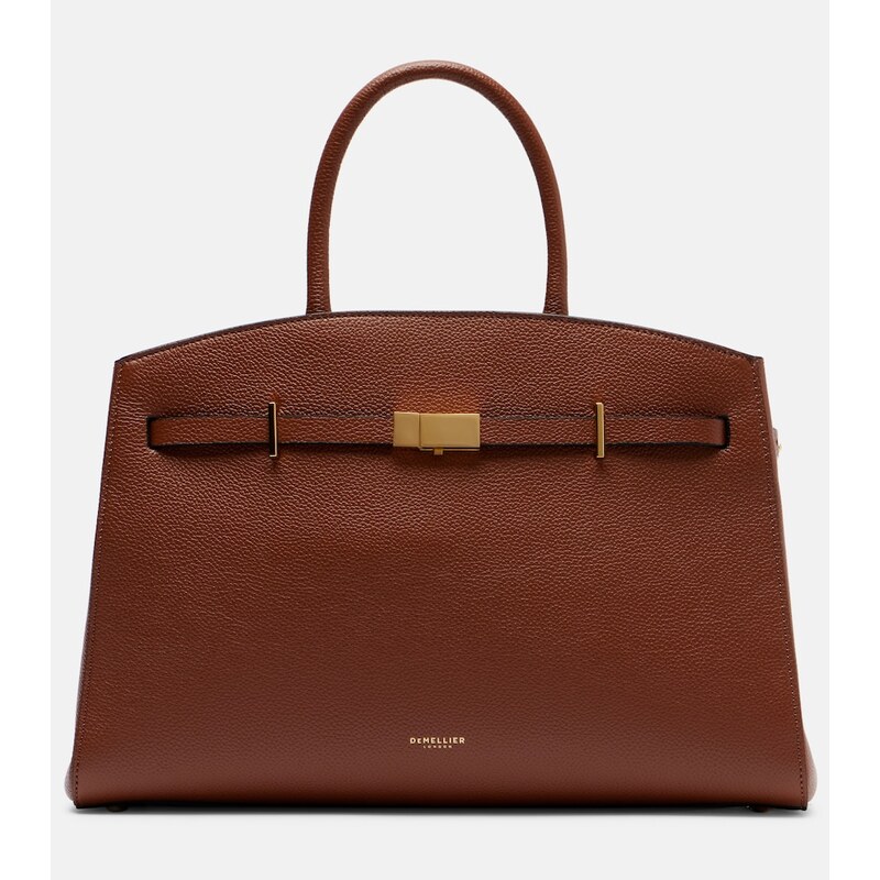 DeMellier Hudson Midi leather tote bag
