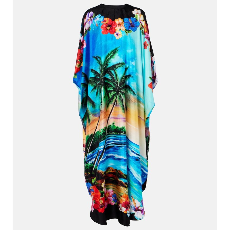 Dolce&Gabbana Printed silk kaftan