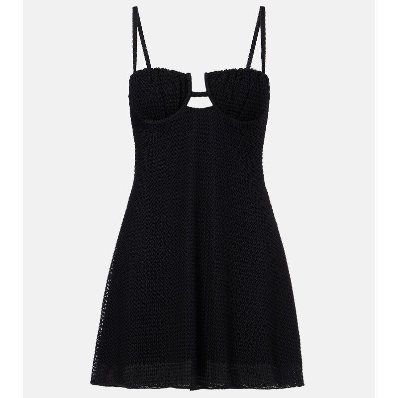 Montce Petal knitted minidress