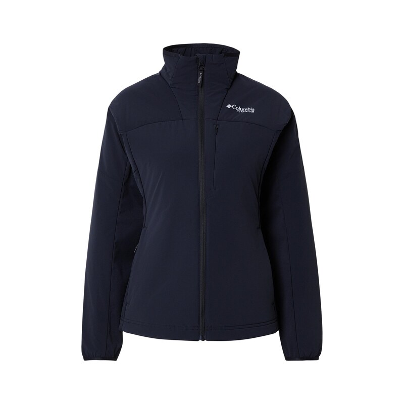 COLUMBIA Outdoorová bunda Silver Leaf Lite černá / bílá 115489902