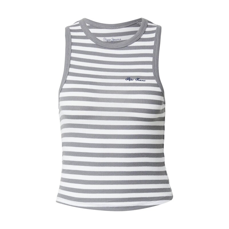 Pepe Jeans Top šedá / bílá 115489979