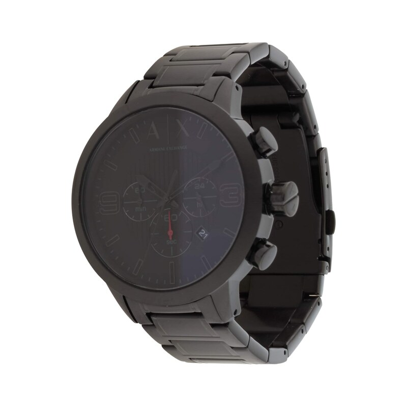 ARMANI EXCHANGE Analogové hodinky černá 115490092