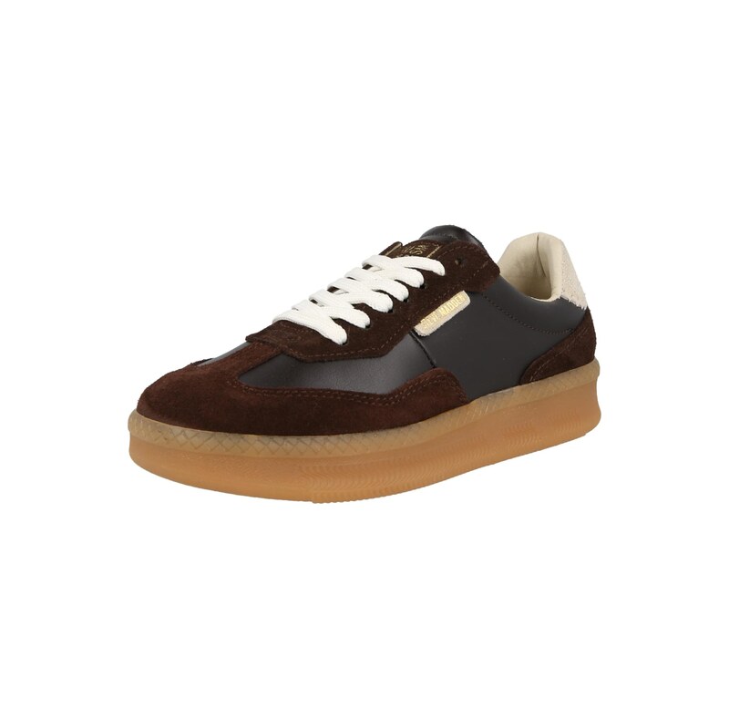 STEVE MADDEN Tenisky Euphoria hnědá / černá / bílá