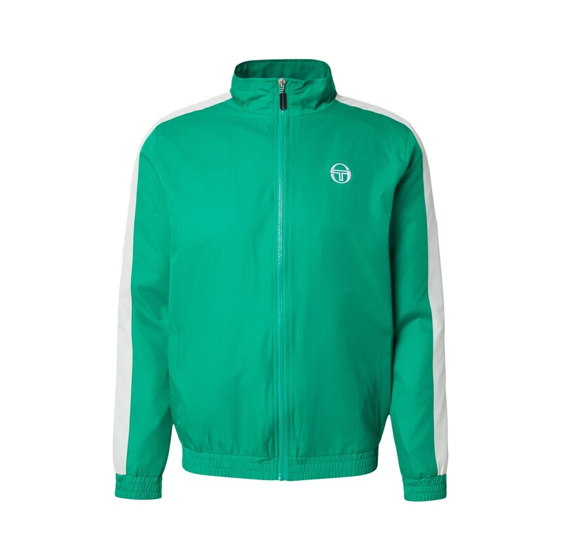Sergio Tacchini Přechodná bunda CARLO zelená / offwhite