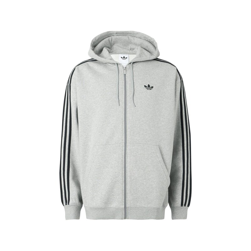 ADIDAS ORIGINALS Mikina šedý melír / černá