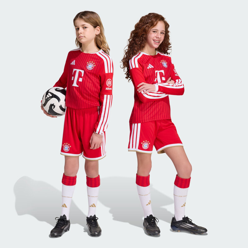Adidas Dětský domácí dres FC Bayern 26/27 s dlouhým rukávem