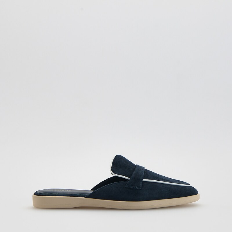 Reserved - LADIES` MULES - tmavomodrá 115490845