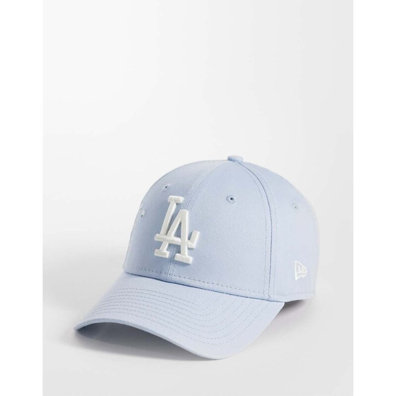 New Era LA Dodgers womens 9forty floral embroidery cap in blue