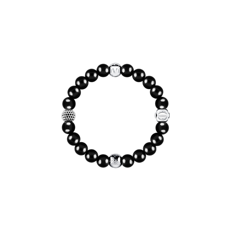 Olivie TERRA náramek ONYX SILVER 10042 115491941