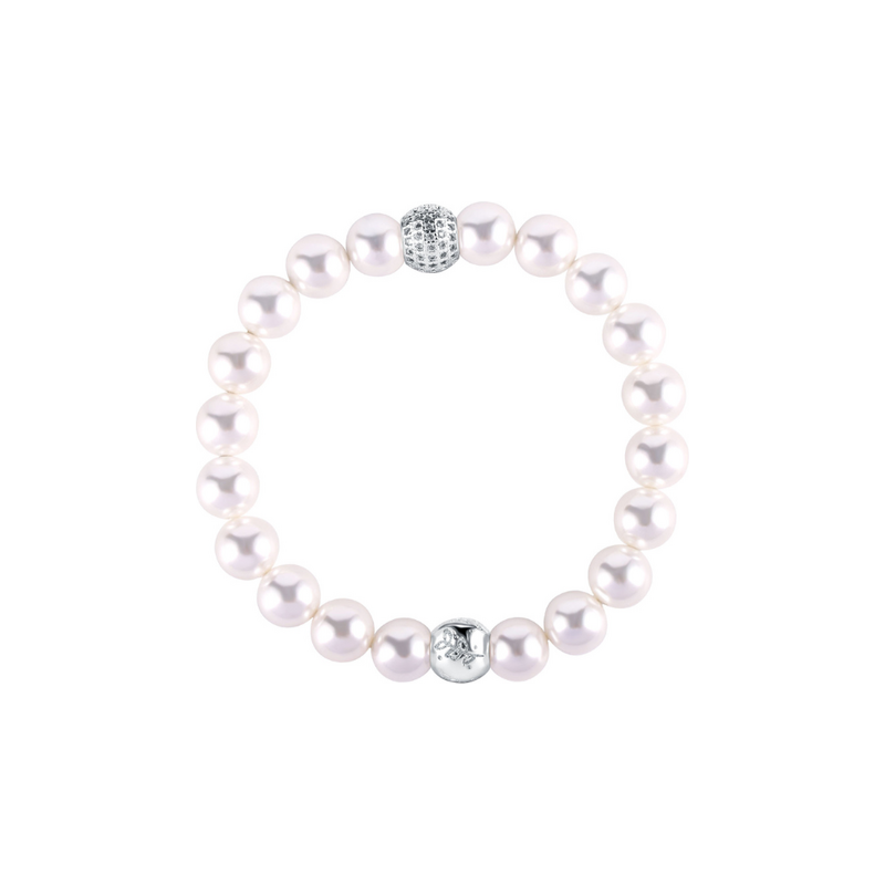 Olivie TERRA náramek SHELL PEARL SILVER 10050 115491947