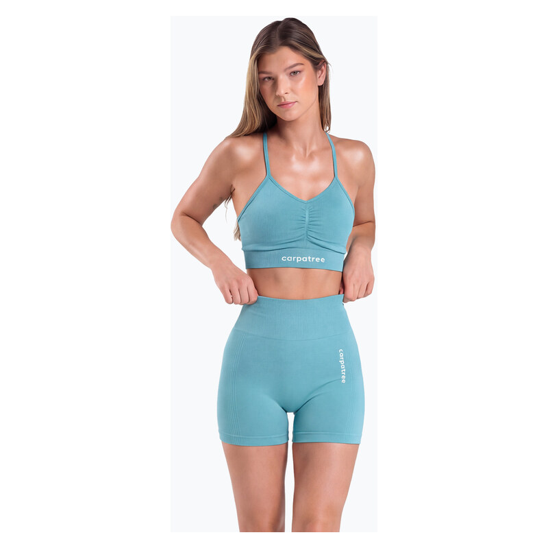 Dámské tréninkové šortky Carpatree Allure Seamless milky blue