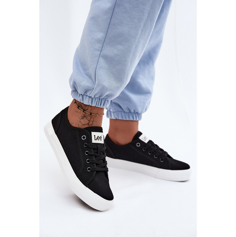 Dámské tenisky LEE AVA C WOMEN LOW 50261001.25Y Černé