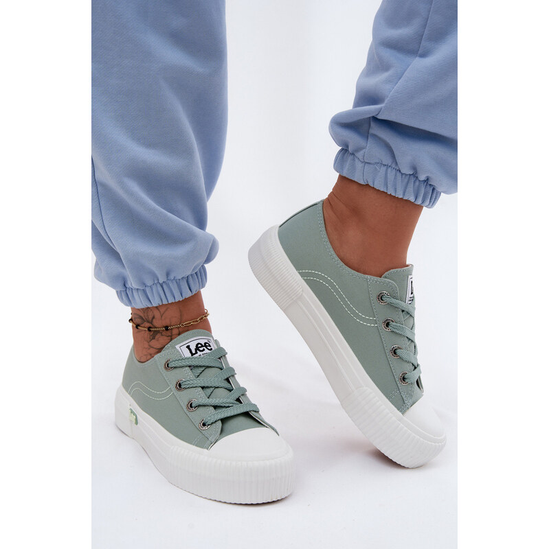 Dámské tenisky na platformě LEE ISLA C WOMEN LOW 50261002.98K mátové 115492601