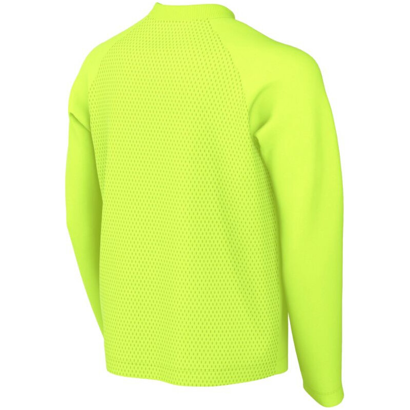 Dětské tričko s dlouhým rukávem Nike DriFit Park VIII limetkově