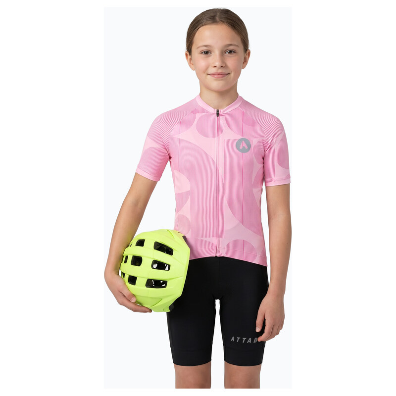 Dětskýé cyklistické tričko ATTABO Vites WMNS pink