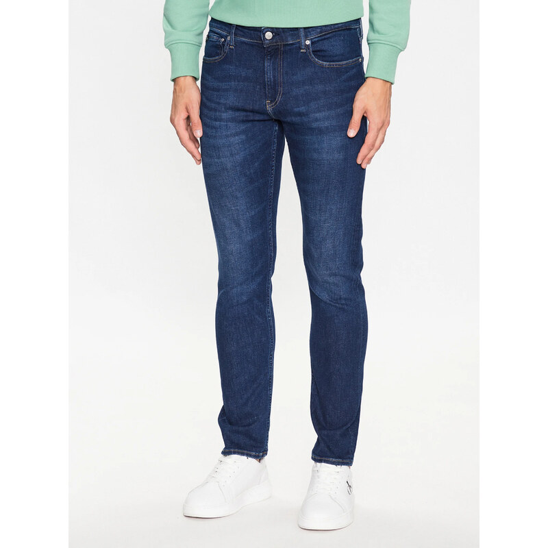 Calvin Klein pánské modré džíny