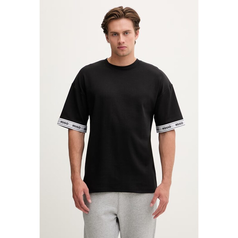 HUGO loungwear tričko pánské bavlněné s elastanem TADE T-SHIRT