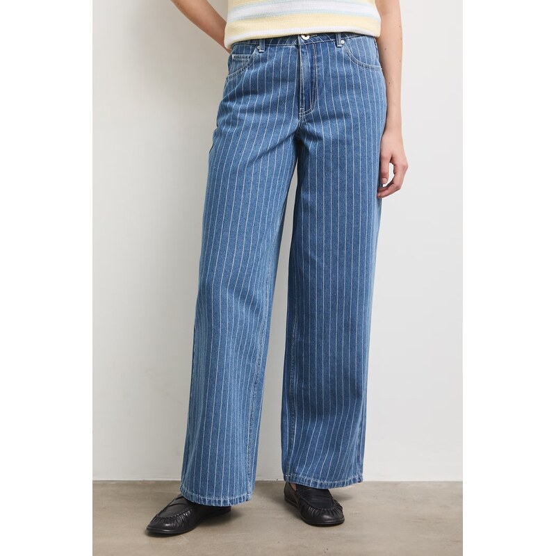 Medicine wide leg džíny dámské 114999598