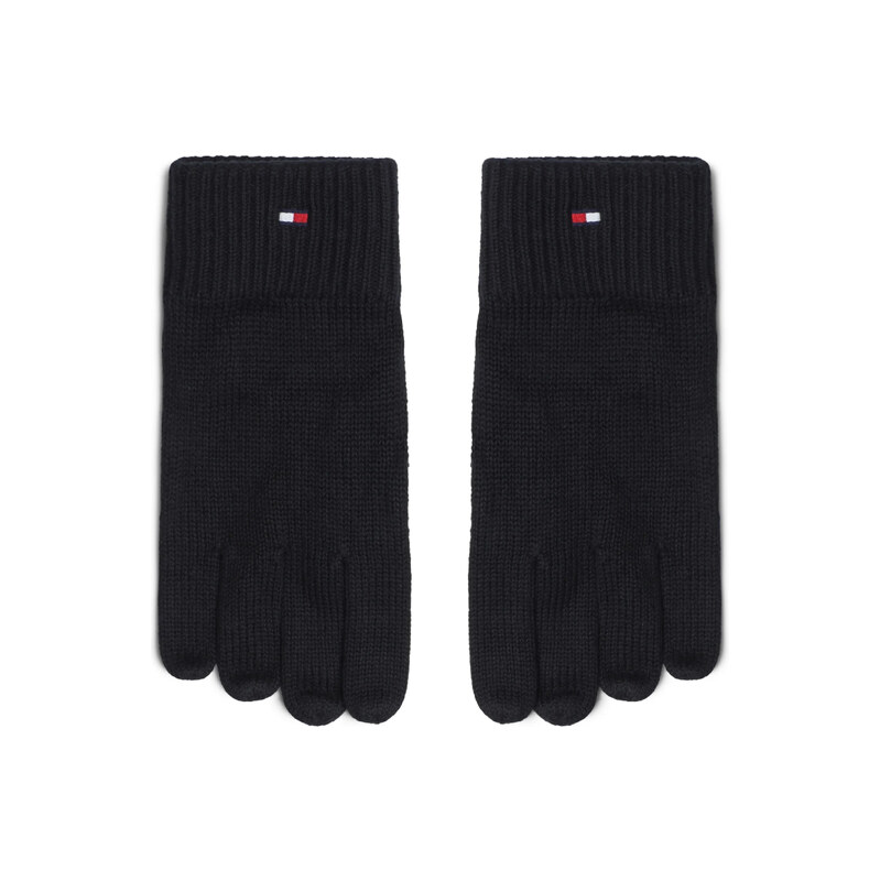 Tommy Hilfiger pánské černé rukavice