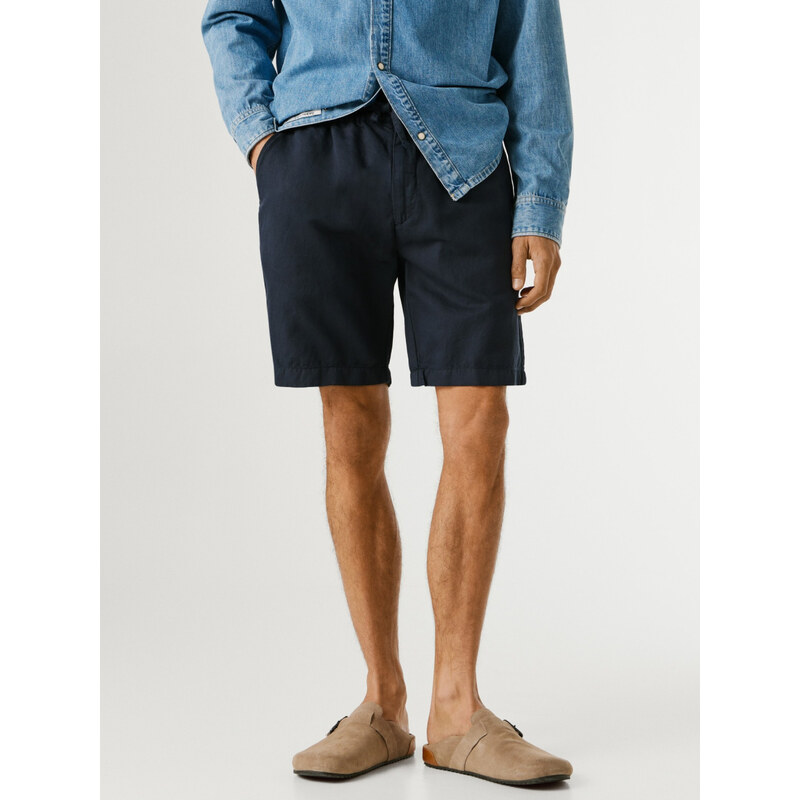 Pepe Jeans pánské modré šortky