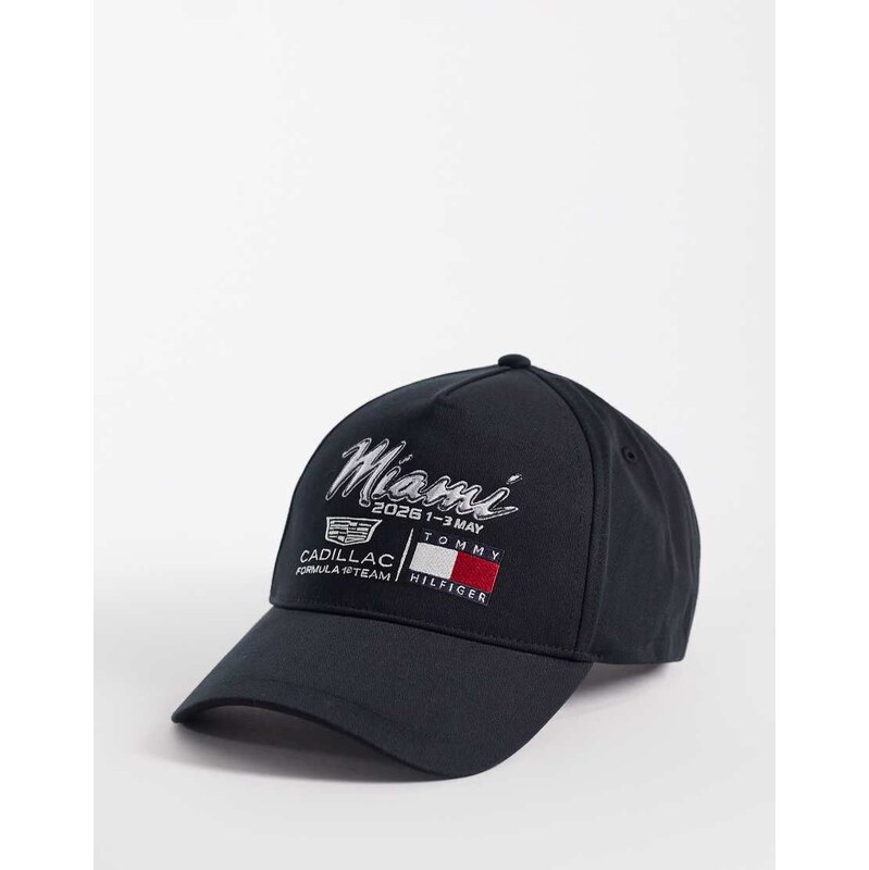 Tommy Hilfiger x Cadillac F1 Miami cap in black