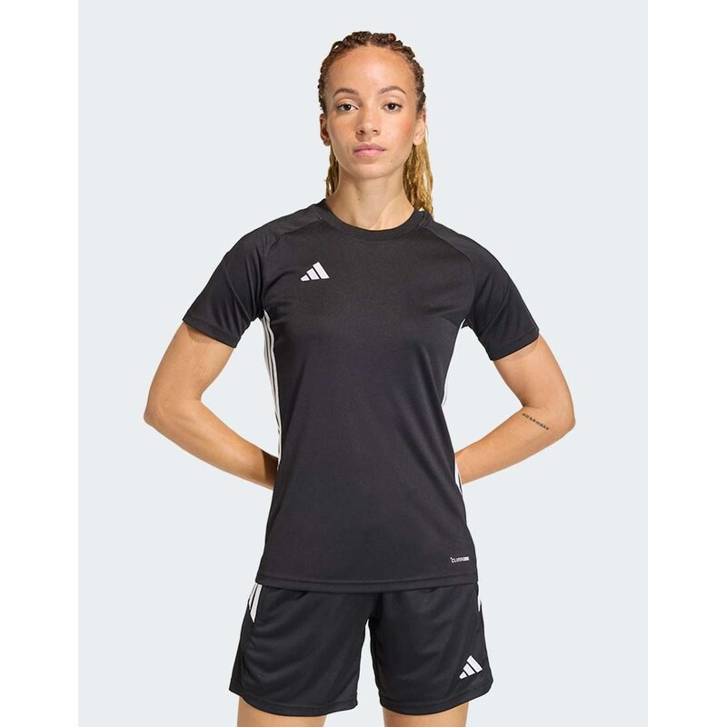 adidas performance Tiro 26 essentials jersey in black / black / white 115500497